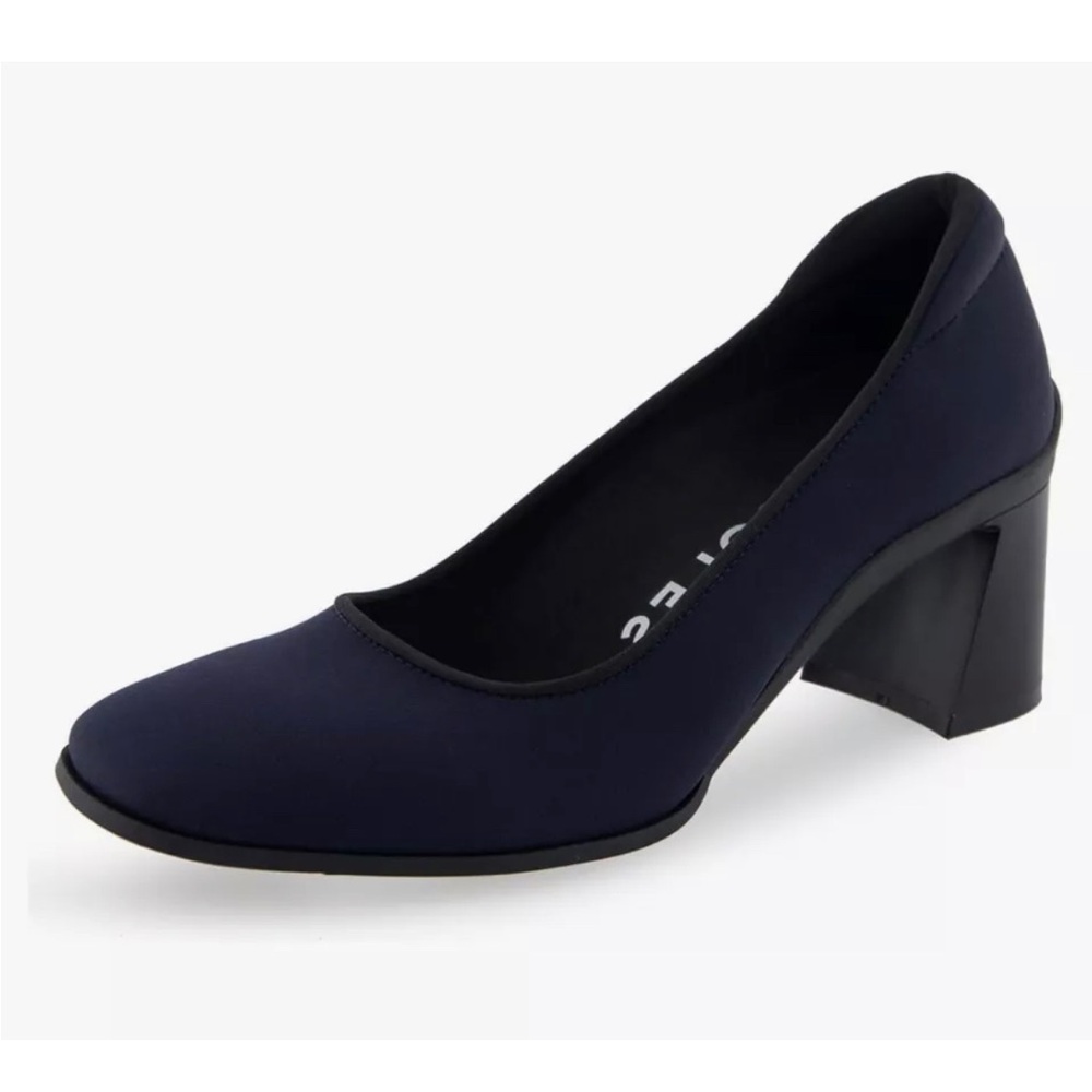 Aerosoles Women's Casta Pump navy fabric 8.5 new in box